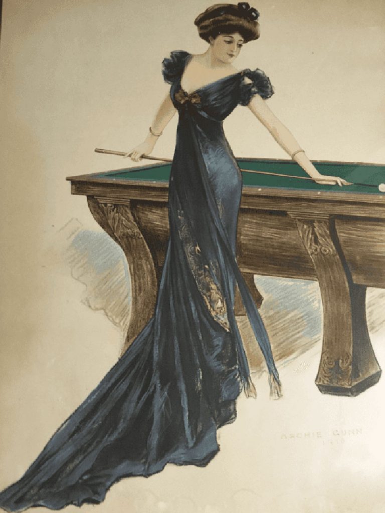 Billiards in Art - Vintage Cues for You