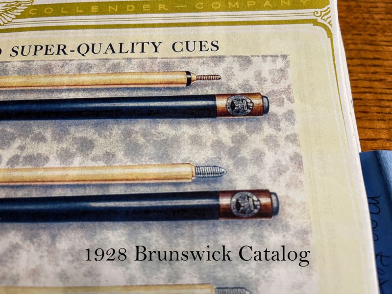 Brunswick Cue Decals Vintage Cues for You